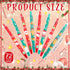 Leinuosen 72 Pieces Christmas Ballpoint Pen Retractable Gel Ink Pen Christmas Cute Cartoon Pens Holiday Pens for Office Stationary Writing Pen Christmas Home Decor Party Gift