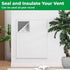 39" 39", Forestchill Attic Door Insulation Cover, Attic Stairs Ceiling Shutter Seal Cover with Velcor Strips, Air Tight