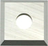 DLtools 12mm Carbide Inserts for Wood, 4-Edge Square Straight Replacement Cutters for Woodworking