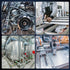 uxcell Square Aluminum Flat Bar, 2Pcs 1/4" Thick 1.4" Width 12" Length 6061 Aluminum Flat Plate for Industrial Use