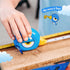 Famm 8ft 3+ Handy Blue Bird Tape Measure for Kids STEM Educational Tool with Level, Protractor, Retractable Design