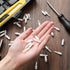 Maitys 80 Pcs Shutter Repair Pins, Plantation Shutter Fasteners Spring Loaded Replacement Repair Pins for Windows