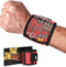 HiRui Magnetic Wristband for Tools Ultra-Strong 15 Neodymium Magnets Hold Screws, Nails