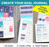 Improve Yourself Planner Stickers Set - 24 Sheets Self-Improvement Sticker Pack for Journals