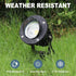 20W 120V 3000K 6 3-Plug SUNVIE Outdoor Landscape Spotlights Waterproof Dusk to Dawn Spot Lights Outdoor LED Spotlight