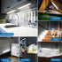 15.9 inch Counter Closet 2-Pack Motion Sensor Under Cabinet Lights, Magnetic Rechargeable Under Light, Wireless Night