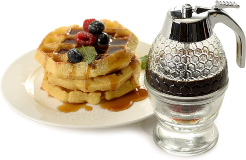 Norpro Honey/Syrup Dispenser - Stylish Beehive Design