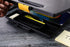 Dexas Clipcase Storage Clipboard with Handle, Set of Two - Black for Organizing Documents.