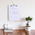 Mr. Pen Plastic Clipboard, 12.5” x 9”, 2 Pack Ivory Clipboards for Kids & Adults, Teacher and Cute Clipboards