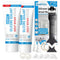 8Oz Clear Waterproof Caulk & Seal Silicone Sealant, Wadities Tile Grout Repair Kit, Pack of 2
