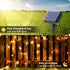 cshare 39.4ft 120LED 8 Solar String Lights for Outside, Outdoor Solar String Lights Modes for Garden Yard Patio Tree
