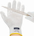 Dowellife Level 8 Cut Resistant Gloves, Food Grade Knife Safety Gloves for Kitchen Slicing, White, X-Large