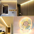 320COB 5m Warm White LED Strip Light Bright Home Decoration Light for Wardrobe Lights Display Cabinet Lights Dressing