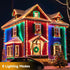 33FT 100 8 Solar String Lights for Outside, LEDs Fairy Lights with Lighting Modes, Waterproof Solar String Lights