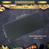 6 Pack 1 4.25" 11" View Menu Holder Menu Covers x | Black PU Leather Menu Sleeves Book Style for Restaurant Coffee Bars