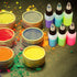 50 Pack 1oz Plastic Squeeze Bottles with Twist Top Cap, Boston Dispensing Bottles Small Sauce Bottle with Squeeze Top,