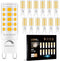Sailstar G9 LED Bulb Dimmable, 40W Equivalent, 3000K Warm White, 400 Lumens, 360 Beam Angle, 4W G9 Bi-pin, 12 Pack