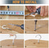 50Pcs White Cup Hooks, 1-1/4 Inch Heavy Duty Screw-in Metal Mug Hooks, Vinyl Coated Screw Hooks