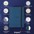 Dingbats A5 Wildlife Lined Notebook Journal, Premium Vegan Leather Softcover Executive Journal for Women & Men, Writing