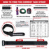 Reusable Cinch Straps Combo Pack, 12 Pack, Multipurpose Quality Hook and Loop Securing Straps, Plus 2 Free Ties