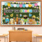 Summer Dog Bulletin Board Decorations Hawaiian Dog Theme Classroom Border Set Cute Puppy Paper Cutouts