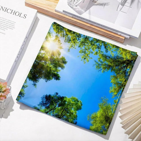 CASYUNE 2pcs 4 2 (Summer) Fluorescent Light Covers - Light Covers for Ceiling Lights Classroom Magnetic Light Filters
