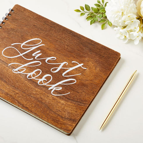 Juvale Gold Ballpoint Pens, Pack of 12, 1 mm Medium Point, Black Ink, Metal Twist-Action Design for Wedding Guest Book