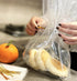 Homrelaxy 300Pcs 330 18 8 4 Inch Plastic Bread Bags for Homemade Bread and Ties, x x Reusable Clear Loaf Bags