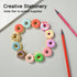 Donut Erasers for Kids, Bulk 24 Pieces, 3D Cute Fun Food Erasers for Party Favors, Classroom Prizes