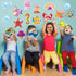 Tropical Fish Cutouts, Classroom Bulletin Board Decorations for Toddler Kids School Fishing Party Supplies