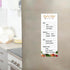 Hebayy 100 Sheets Grocery List Notepad, Magnetic Food&Shit Funny Shopping List for Refrigerator (3" x 8")