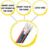 Mr. Pen White Pencil Top Erasers, 120 pc - Eraser Caps for Pencils, White Pencil Head Erasers