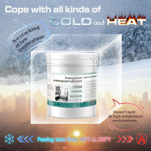 Transparent Waterproof Coating, Invisible Waterproof Agent, Indoor & Outdoor Waterproof Coating (17.5oz)