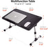 8AMTECH Lap Desk for Laptop, Ajustable Laptop Table with Cooling Fan Office Desk for Working, Reading, Writing, Drawing