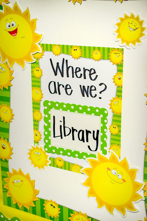 Teacher Created Resources Happy Suns Accents, 5419