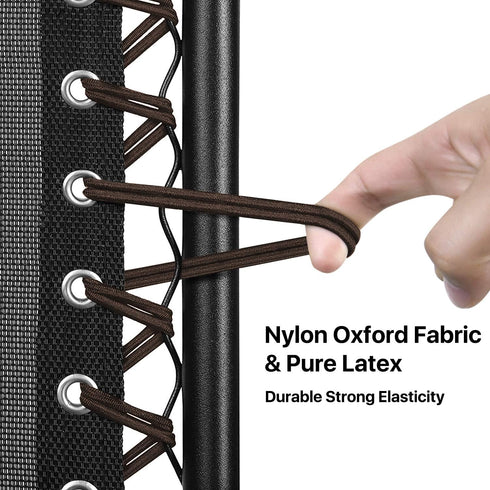 4 Pack Flexzion Replacement Cord for Zero Gravity Chair - Bungee Laces Repair Kit, Universal Zero Gravity Replacement