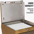 Vellora Commercial 290 380 Paper Towel Dispenser - Anti-Fingerprint Coating, Enhanced Quality Stainless Steel