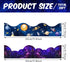 Galaxy Scalloped Borders, Outer Space Bulletin Board Trim for Night Sky Classroom Wall Decor Back to School