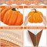 Fall into a Good Book Bulletin Board, Classroom Decorations with Pumpkin Cutouts and Autumn Maple Leaves
