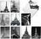 The Best Card Company - 20 All Occasion Blank Greeting Cards (4 x 5.12 Inch) - Towering Paris AM7028OCB-B2x10 (10
