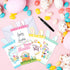 Watayo 12 Sets Easter Bunny Party Money and Gift Card Sleeves, Happy Easter Money Holder Ornaments for Cash Gifts