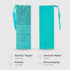 Christian Art Gifts Premium Vegan Leather Bookmark for Men & Women: Everlasting Love - Jeremiah 31:3, Teal