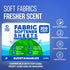 (200 Sudstainables Fabric Softener Sheets for Washer Laundry Softener Sheets for Washing Machines, Scented loads) |