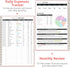 Account Budget Planner - Monthly Budget Book with Expense Tracker Notebook, Undated Bill Organizer & Finance Planner