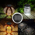 ZNYCYE 2 Pack Upgraded Solar Replacement Top, Double LED Light Modes for Outdoor Lanterns Garden Patio Decor (Warm