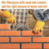 Frienda 8.8 Lb 1/4" Chopped Fiberglass Fibers Strands, E-Glass for Cement Mortar Concrete Reinforcement