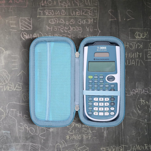 Khanka Hard Travel Case for Texas Instruments TI-30XS MultiView/TI-36X Pro Calculator, Case Only (Blue)