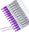 Volcanics Purple Dry Erase Markers, Low Odor Fine Whiteboard Markers, Box of 12