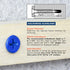 3/16" x 1-3/4" Concrete Screw Anchor, Blue Flat Head Screws for Anchoring to Masonry, Pack of 60