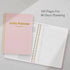 Daily Planner Notebook, 80 Sheets Undated Do List Planner 2024, 6.4"x8.4" Organizer for School/Office